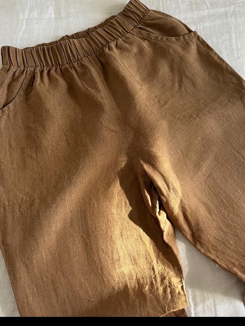 Conscious Clothing Moscow Pants in Ginger - Picture 3 of 9